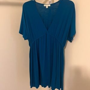 XL Blue stretch dress